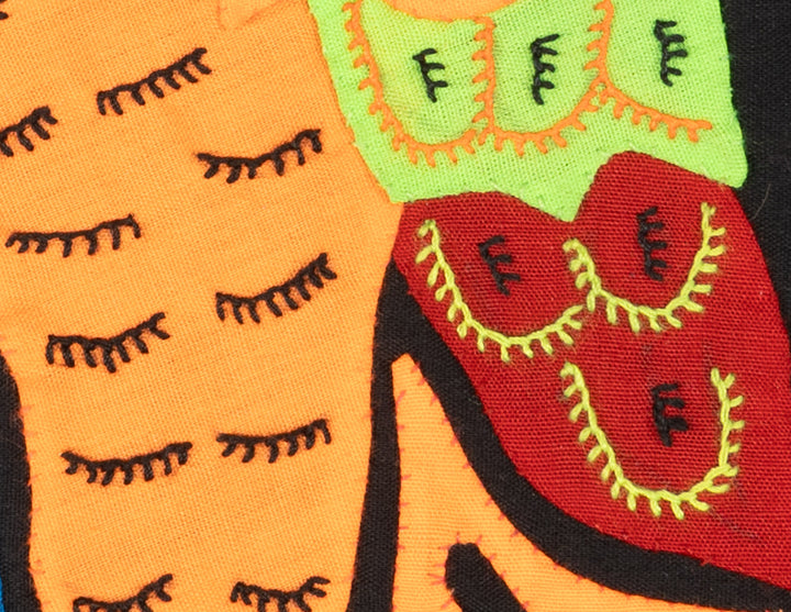 Multicolor Orange And Green Bird Molita