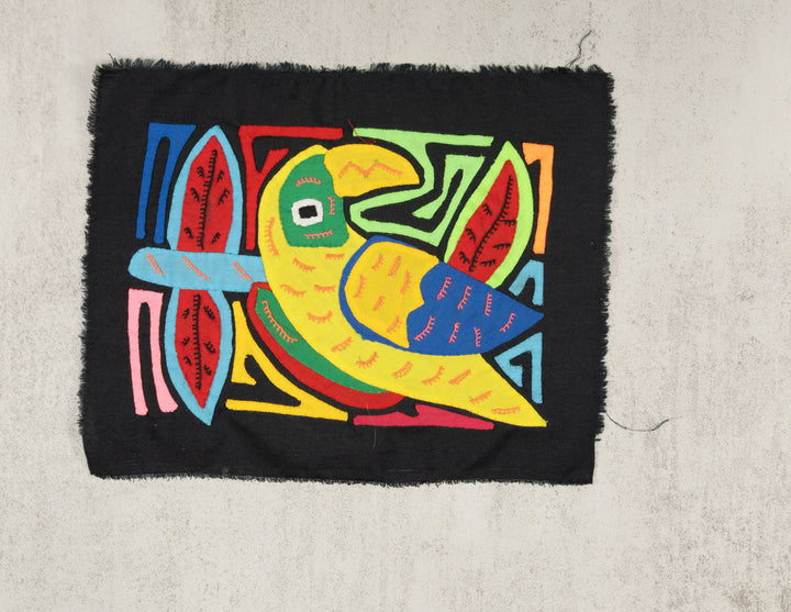 Multicolor Chartruce Red And Blue Bird Molita