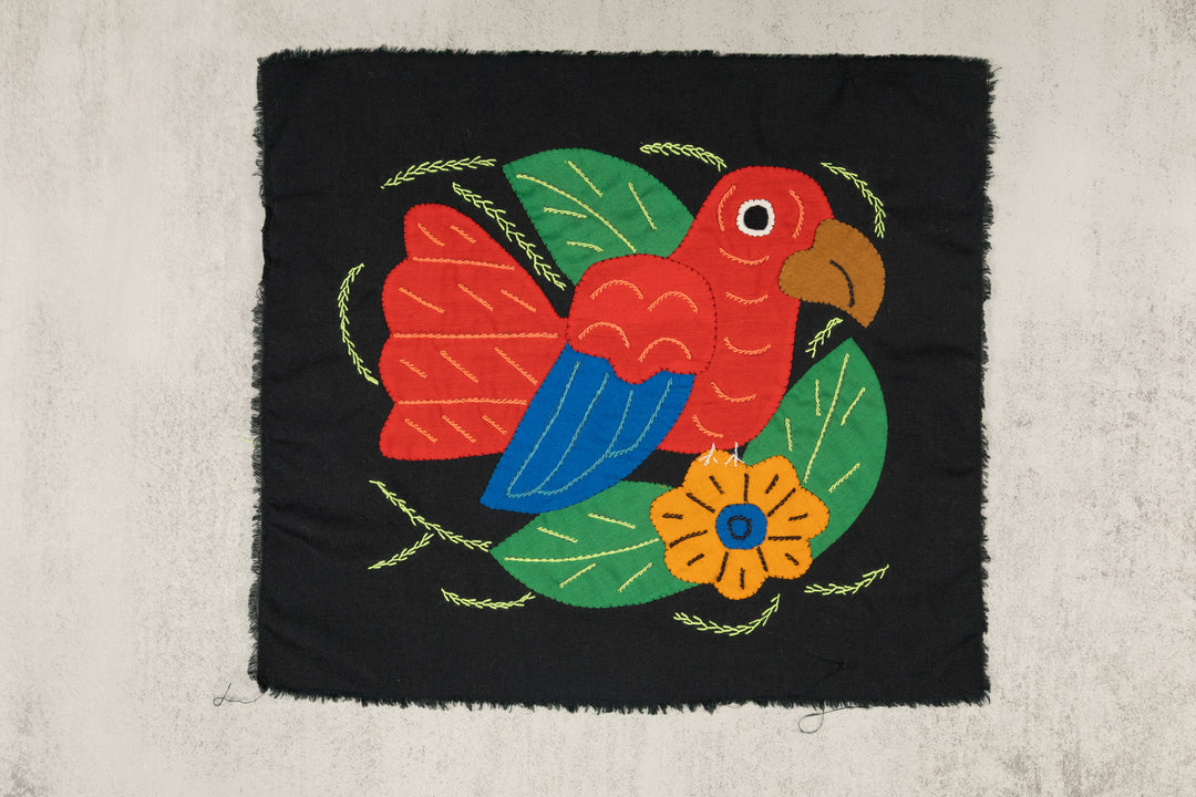 Multi-Color Bird Red And Blue Molita