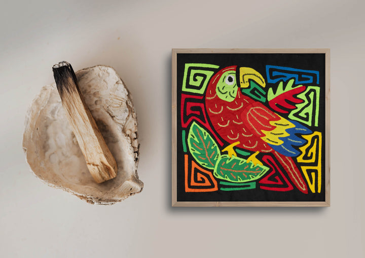 Multi-Color Parrot Bird Blue And Red Molita