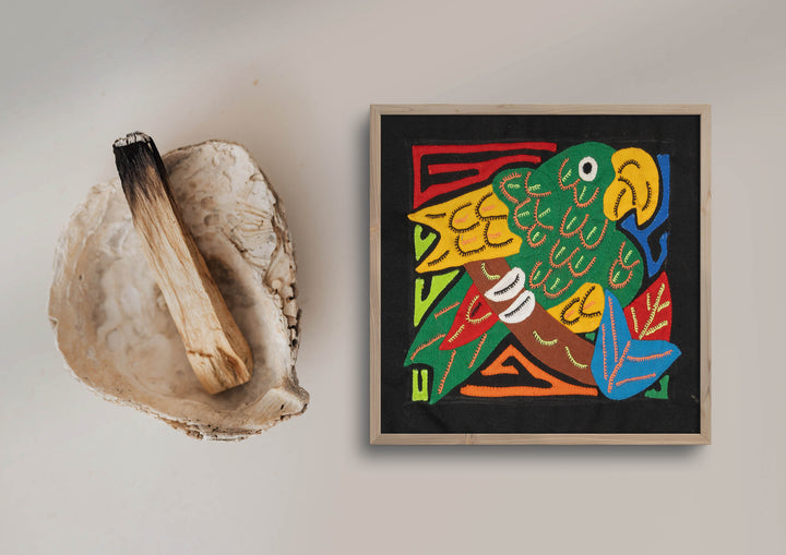 Multicolor Red Abd Green Bird Molita