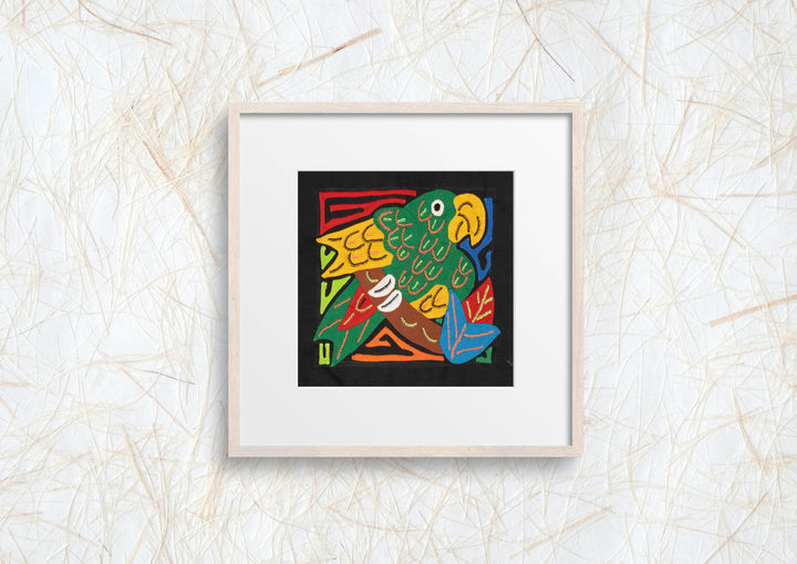 Multicolor Red Abd Green Bird Molita