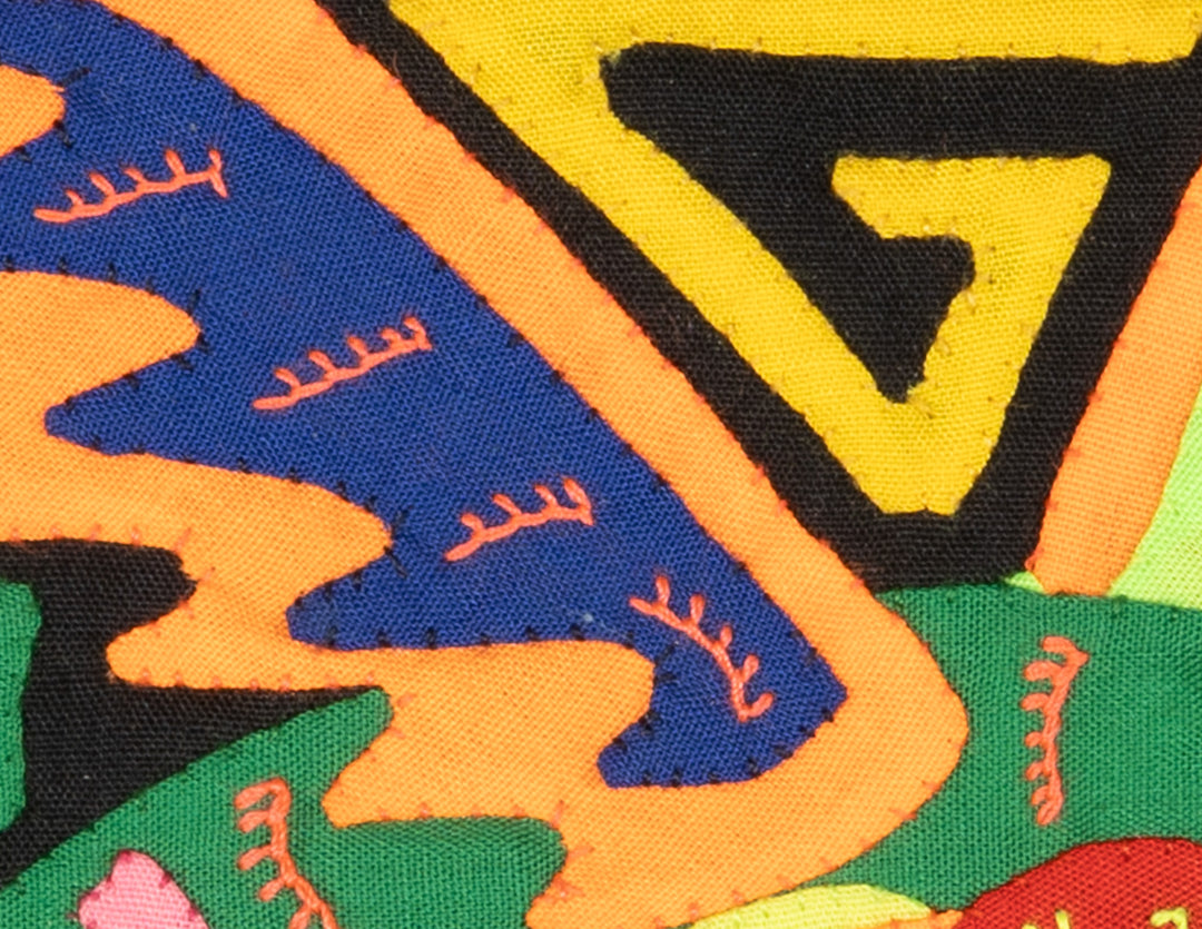 Multicolor Orange And Green Bird Molita