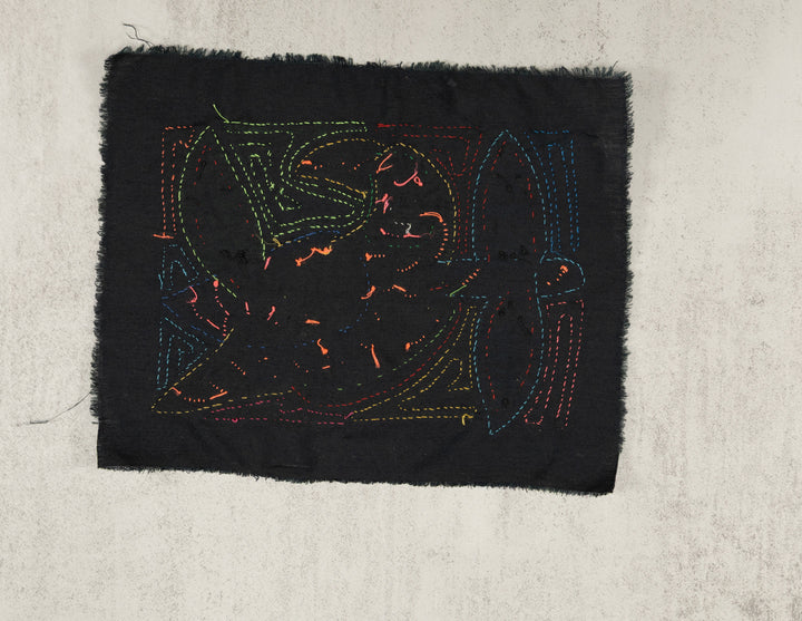 Multicolor Chartruce Red And Blue Bird Molita