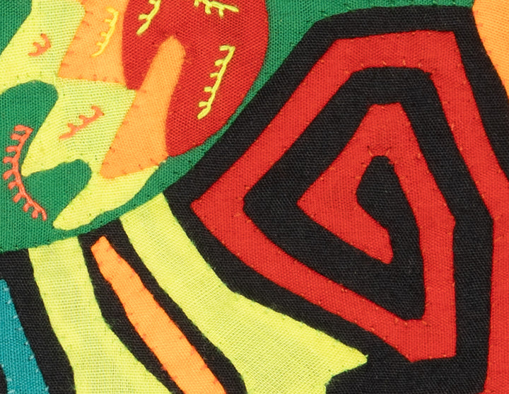 Multicolor Orange And Green Bird Molita