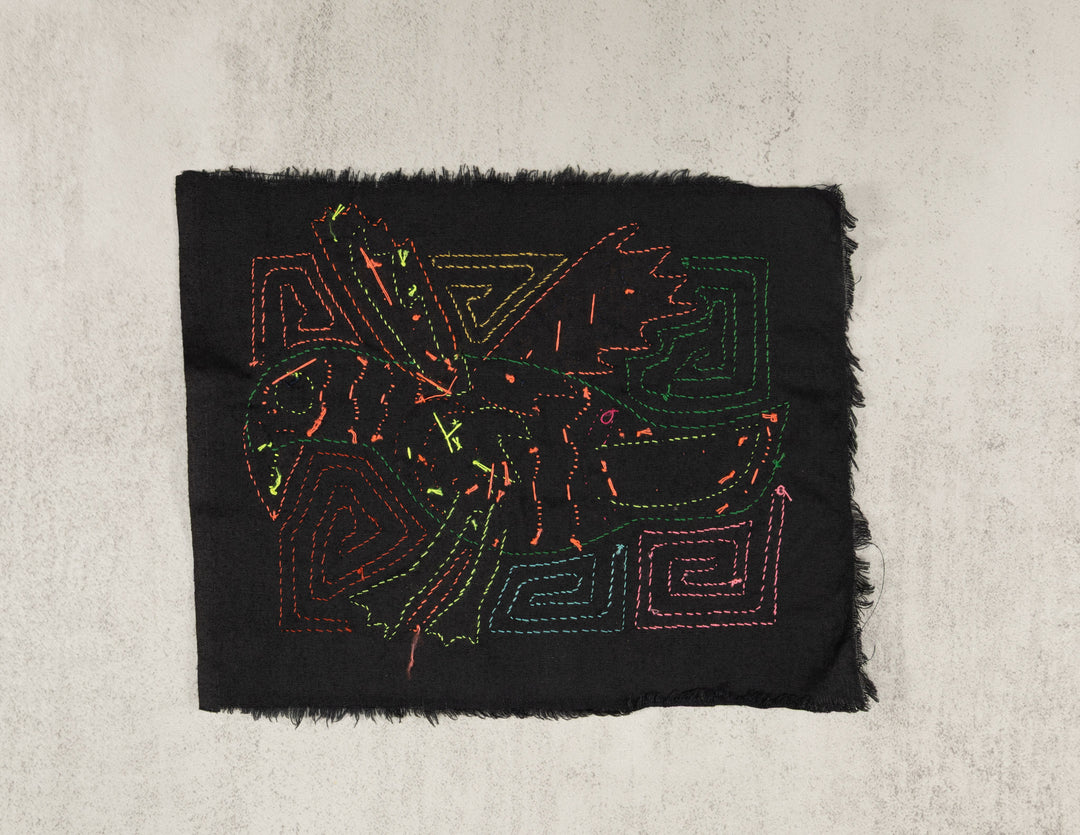 Multicolor Orange And Green Bird Molita