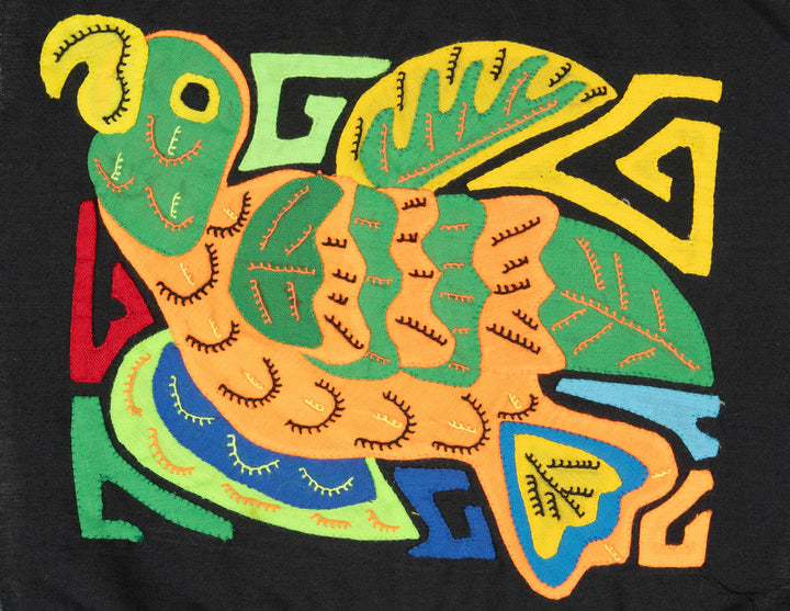 Multicolor Orange And Green Bird Molita