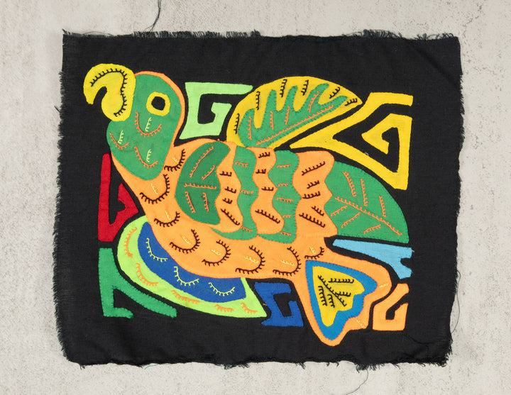 Multicolor Orange And Green Bird Molita