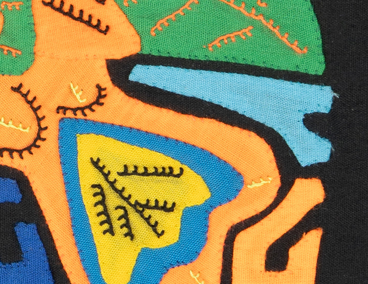 Multicolor Orange And Green Bird Molita