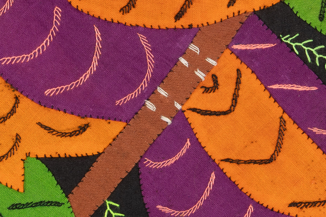 Multi-Color Parrot Bird Purple And Orange Molita