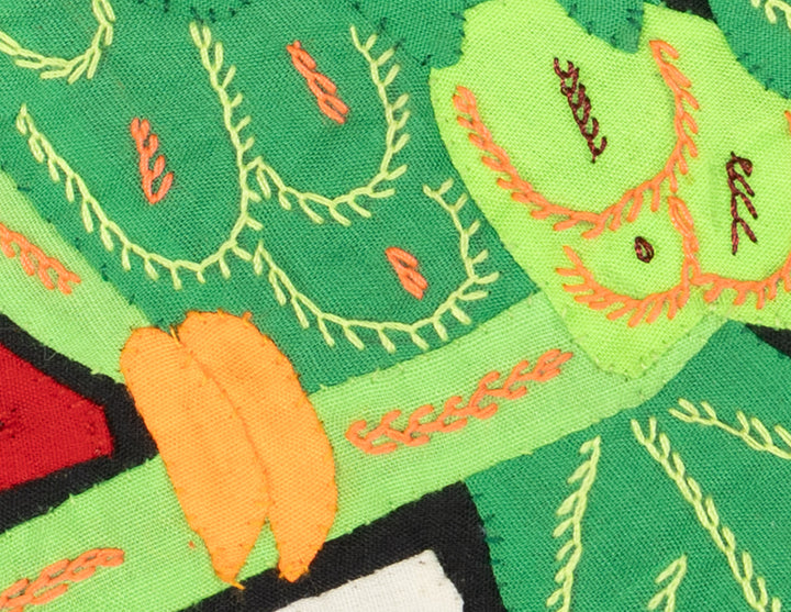 Multicolor Red And Green Bird Molita