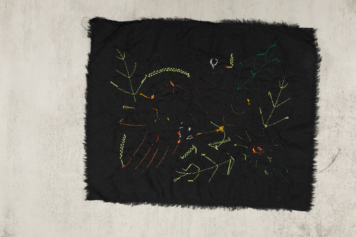 Multi-Color Bird Red And Gray Molita