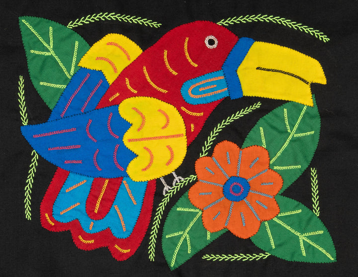 Multi-Color Toucan Bird Red And Blue Molita