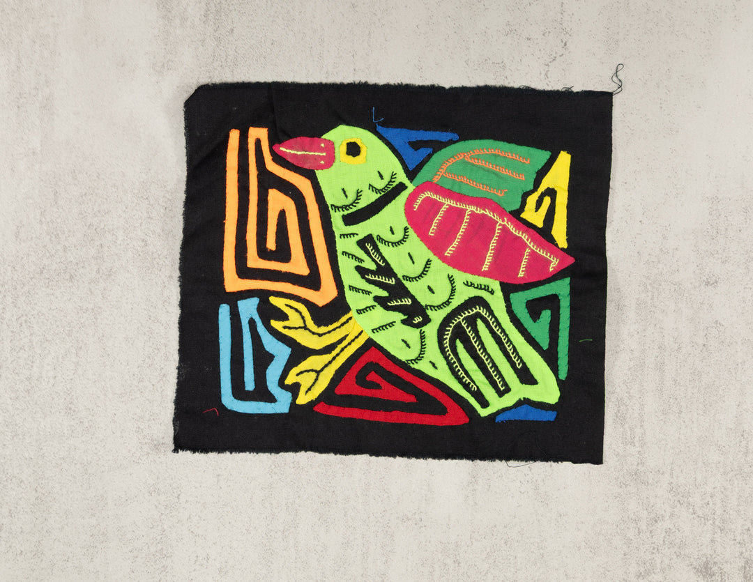 Multicolor Red And Green Bird Molita