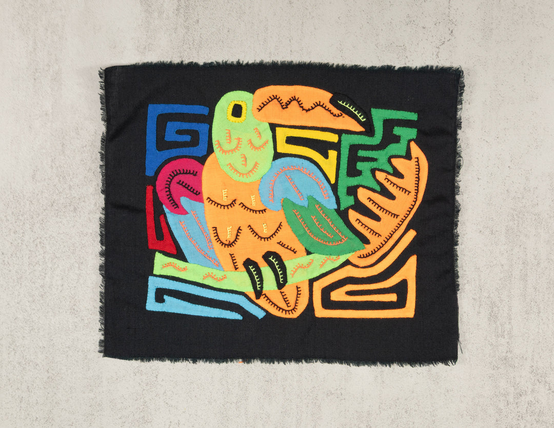 Multicolor Orange Green And Blue Molita