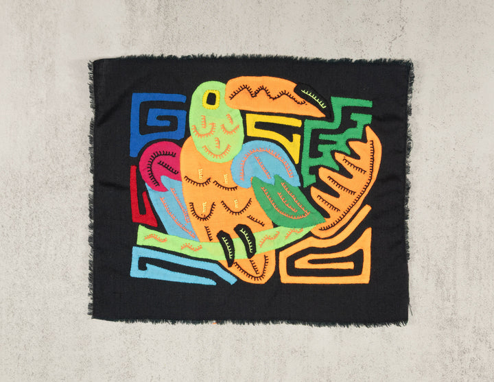 Multicolor Orange Green And Blue Molita