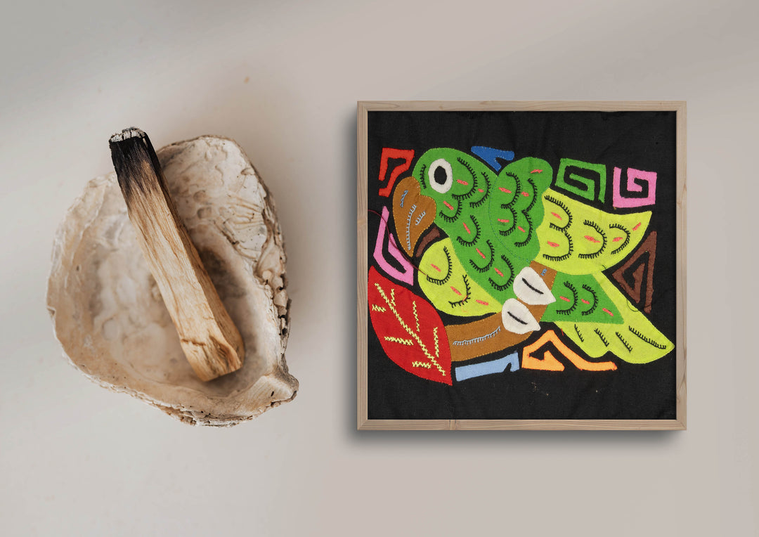 Multicolor Red Abd Green Bird Molita