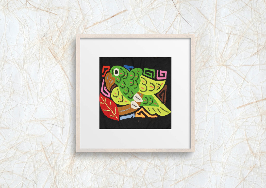 Multicolor Red Abd Green Bird Molita