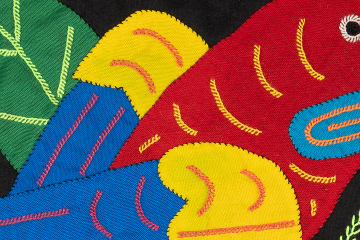 Multi-Color Toucan Bird Red And Blue Molita