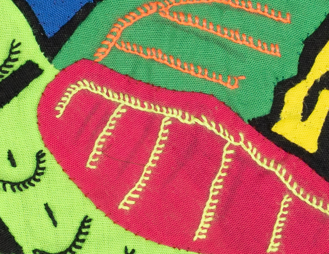 Multicolor Red And Green Bird Molita