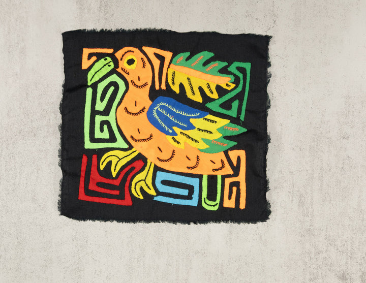 Multicolor Orange And Green Bird Molita