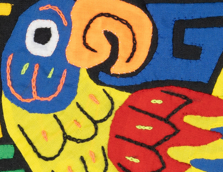 Multicolor Yellow Red And Blue Molita