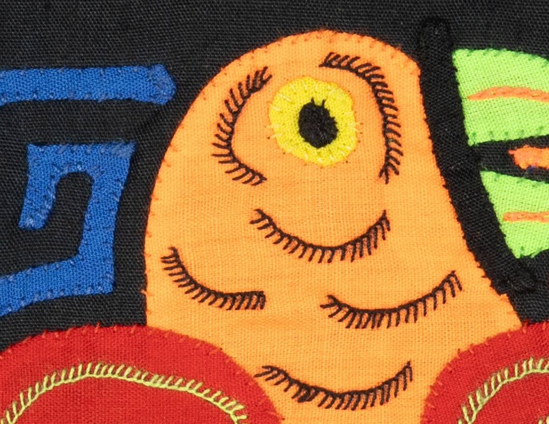 Multicolor Orange Red And Green Bird Molita