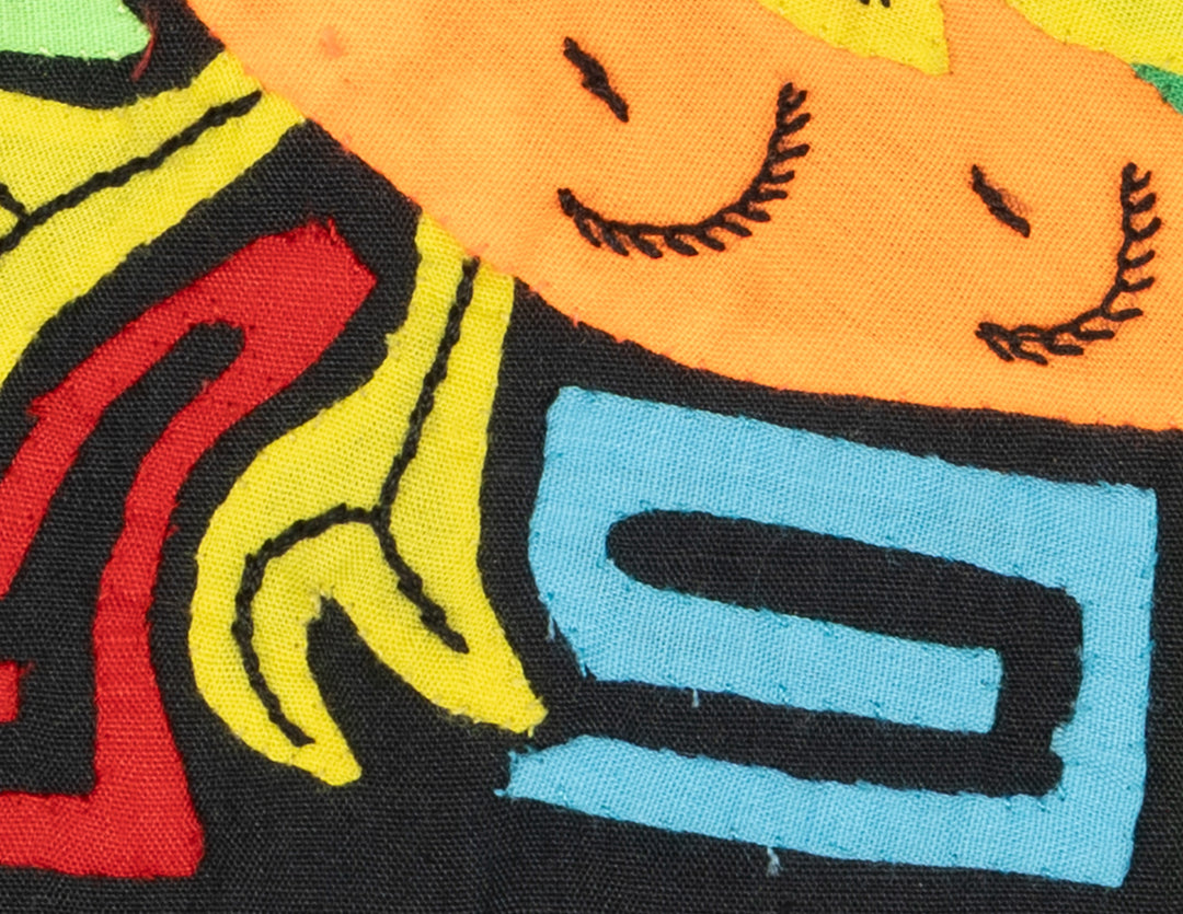 Multicolor Orange And Green Bird Molita