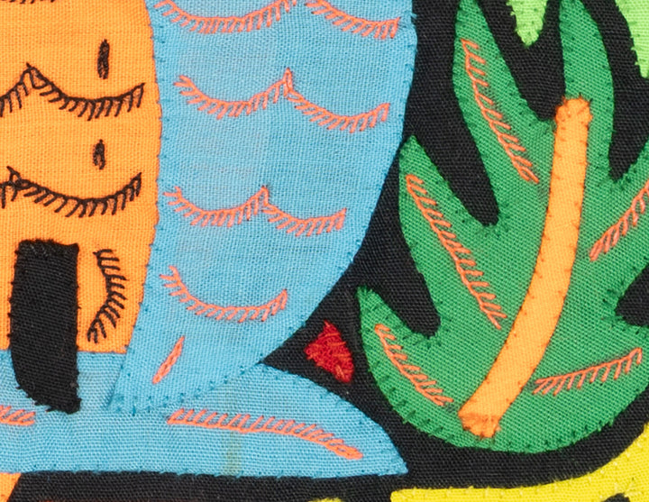 Multicolor Orange Red And Green Bird Molita