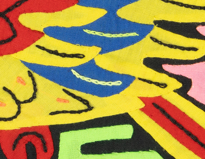 Multicolor Yellow Red And Blue Molita