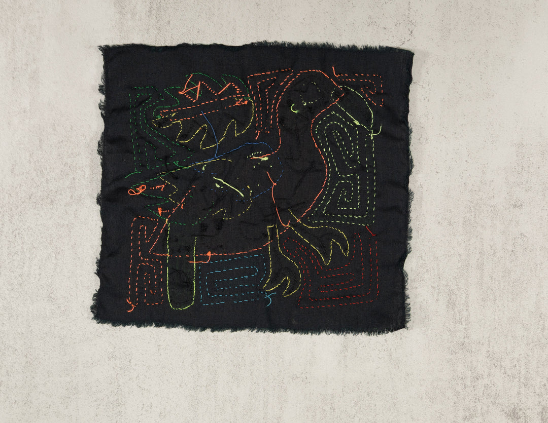 Multicolor Orange And Green Bird Molita