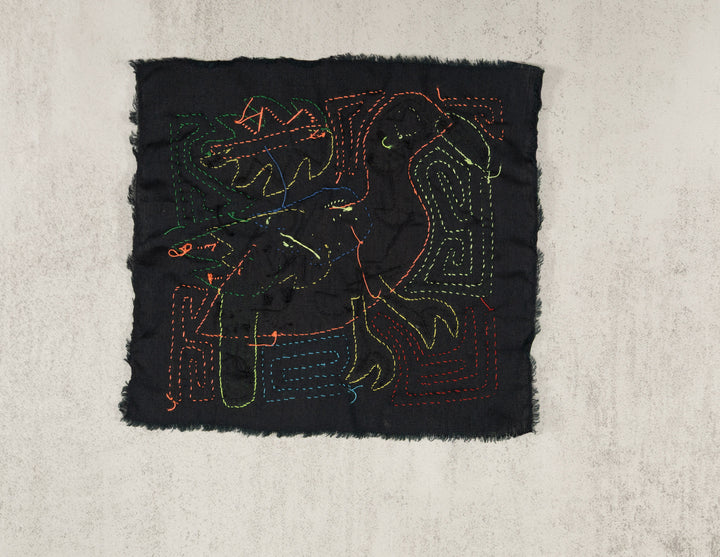 Multicolor Orange And Green Bird Molita