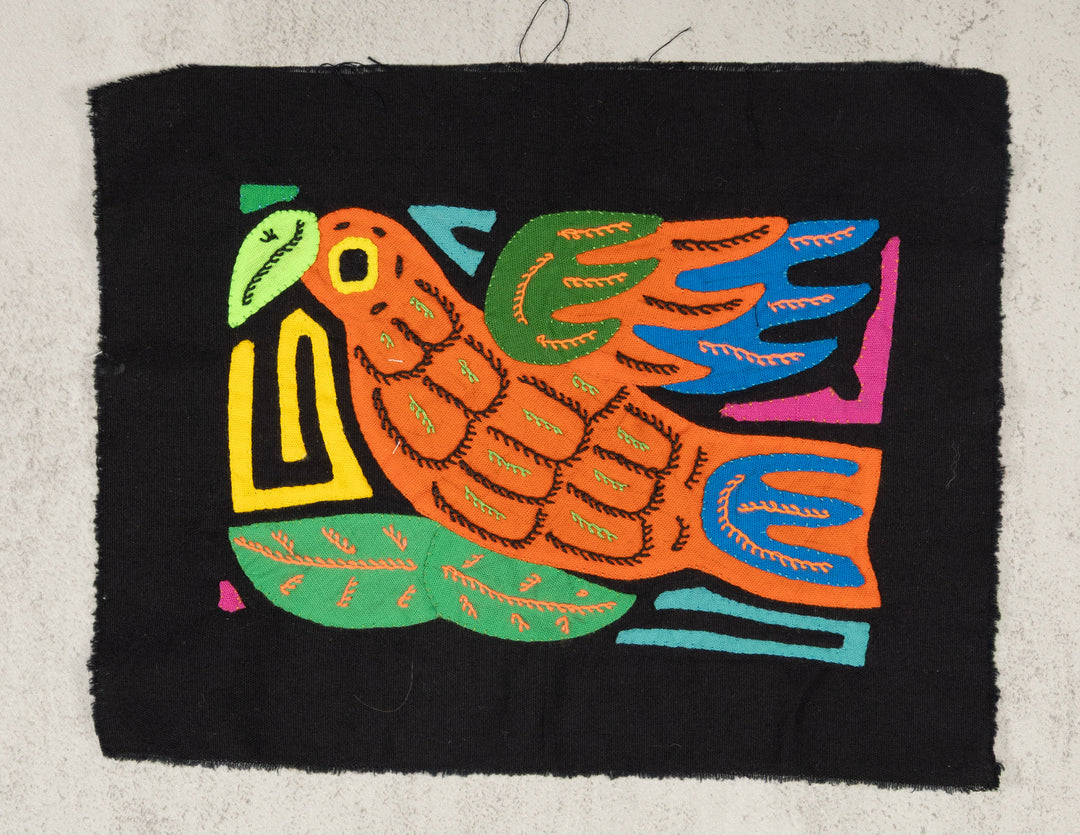 Multicolor Orange Blue And Green Bird Molita