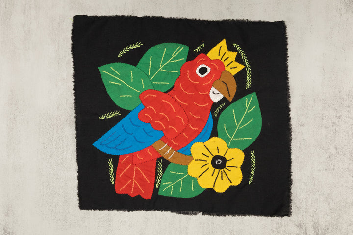 Multi-Color Bird Red And Blue Molita