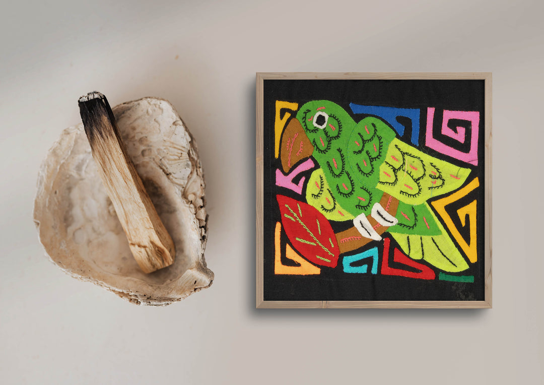 Multicolor Red Abd Green Bird Molita