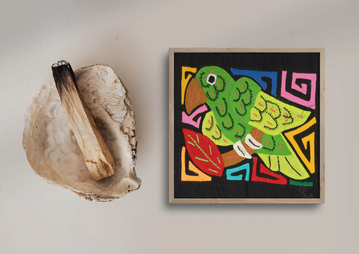 Multicolor Red Abd Green Bird Molita