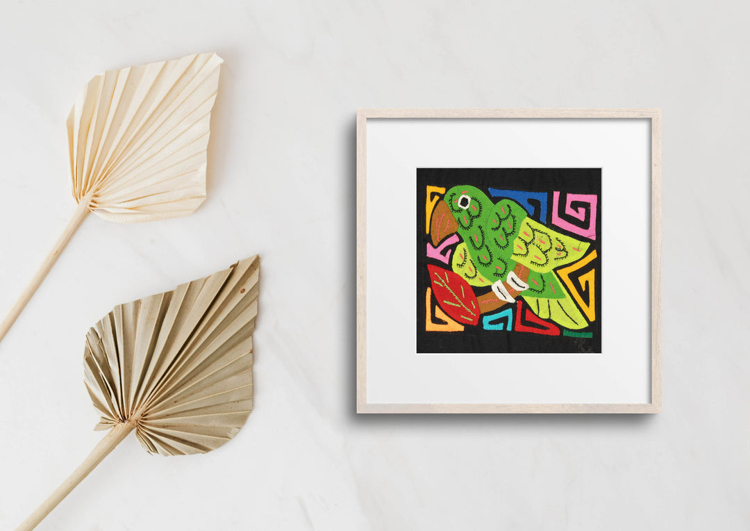 Multicolor Red Abd Green Bird Molita