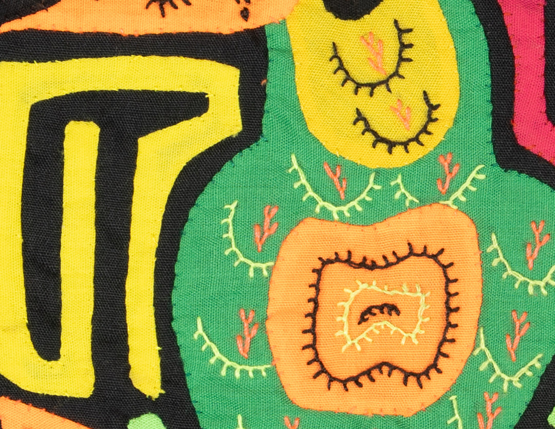 Multicolor Yellow Green And Orange Molita