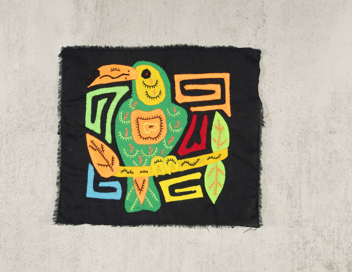 Multicolor Orange And Green Bird Molita