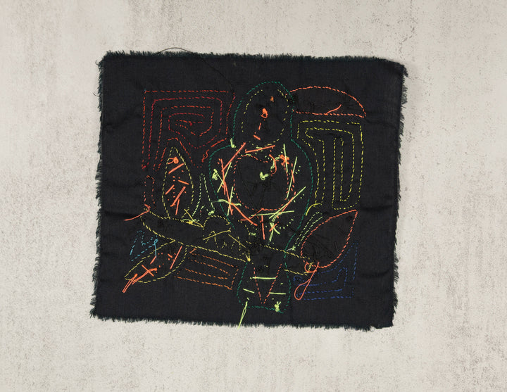 Multicolor Yellow Green And Orange Molita