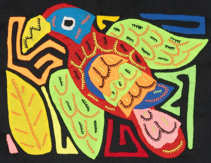 Multicolor Red And Green Bird Molita