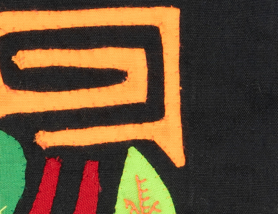 Multicolor Orange And Green Bird Molita