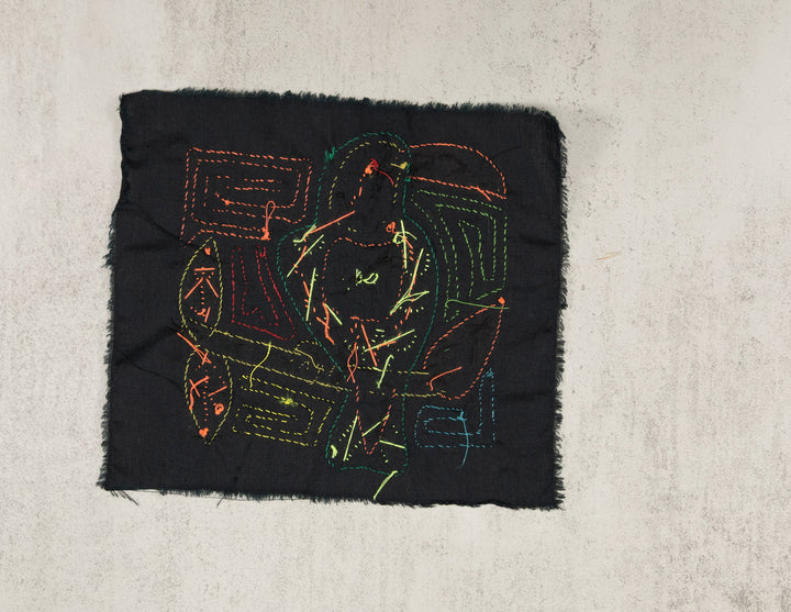 Multicolor Orange And Green Bird Molita