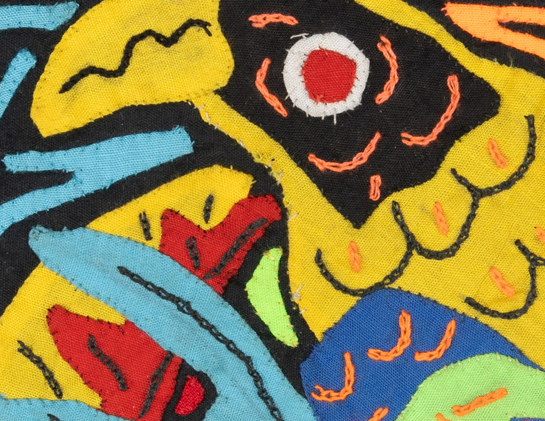 Multicolor Yellow Red And Black Molita