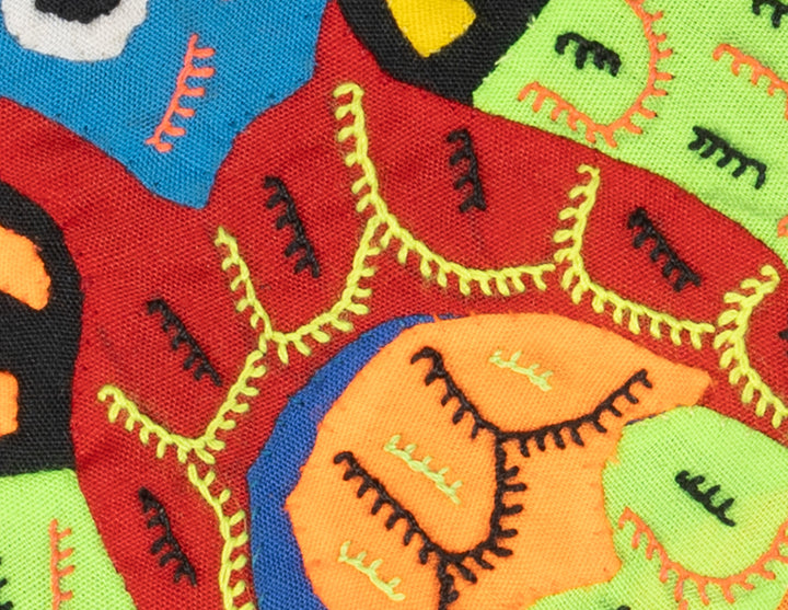 Multicolor Red And Green Bird Molita