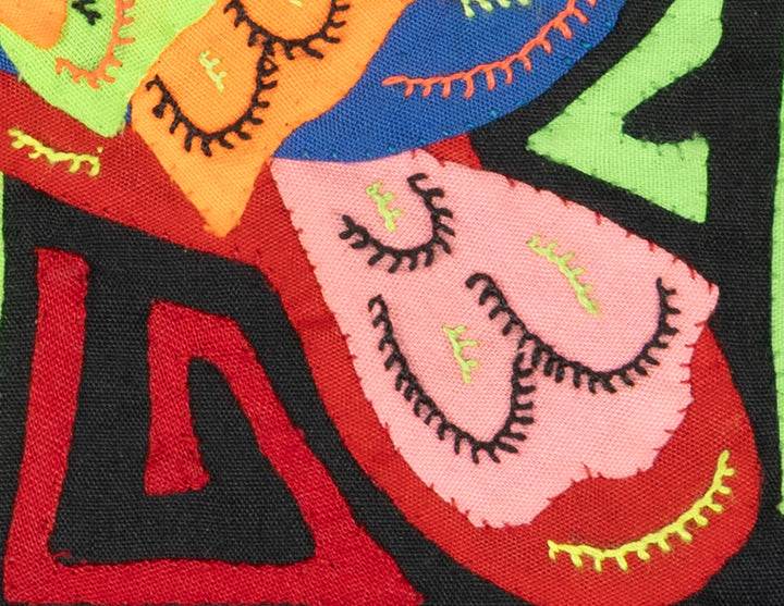 Multicolor Red And Green Bird Molita