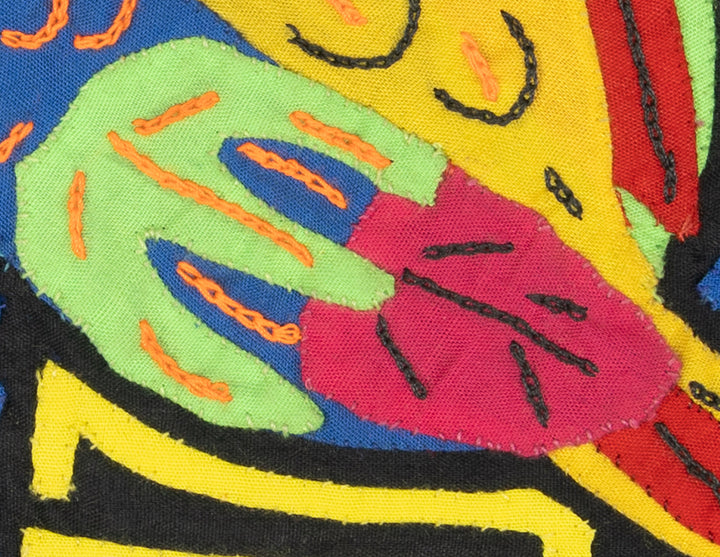 Multicolor Yellow Red And Black Molita