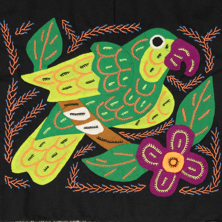 Multi-Color Parrot Bird Green And Orange Molita