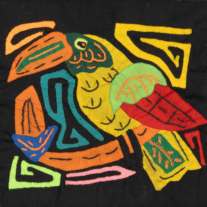 Multicolor Yellow Red And Brown Bird Molita