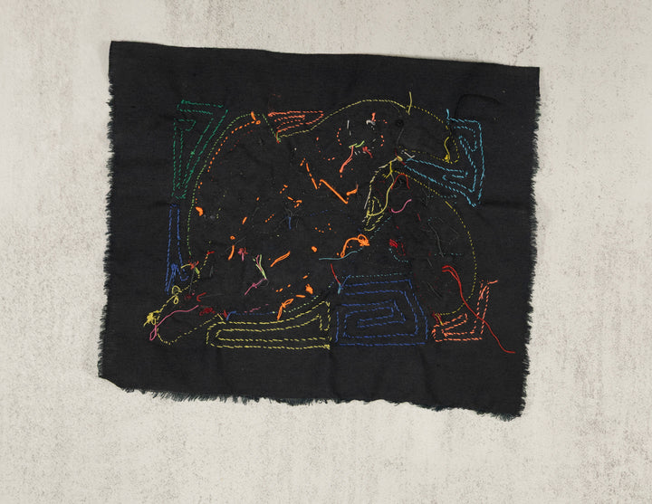 Multicolor Yellow Red And Black Molita